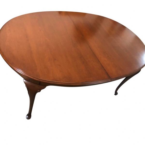 Photo of Solid Cherry Drexel Dining Table 
