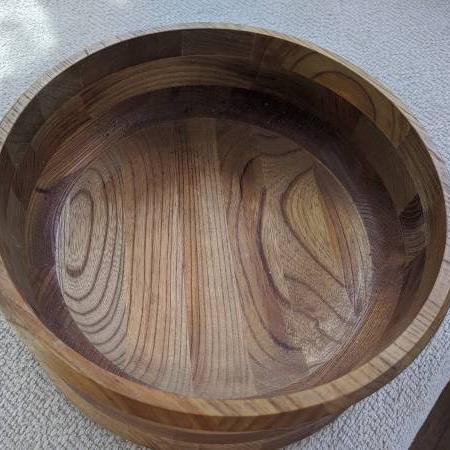 Photo of SOLID WOOD BOWL-Great for decor