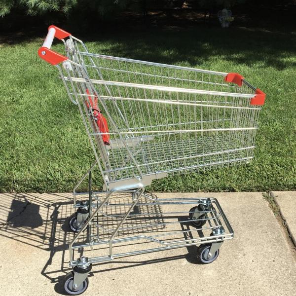 Photo of Metal Shopping Basket Cart