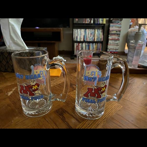 Photo of 1997 final four gophers beer stine 