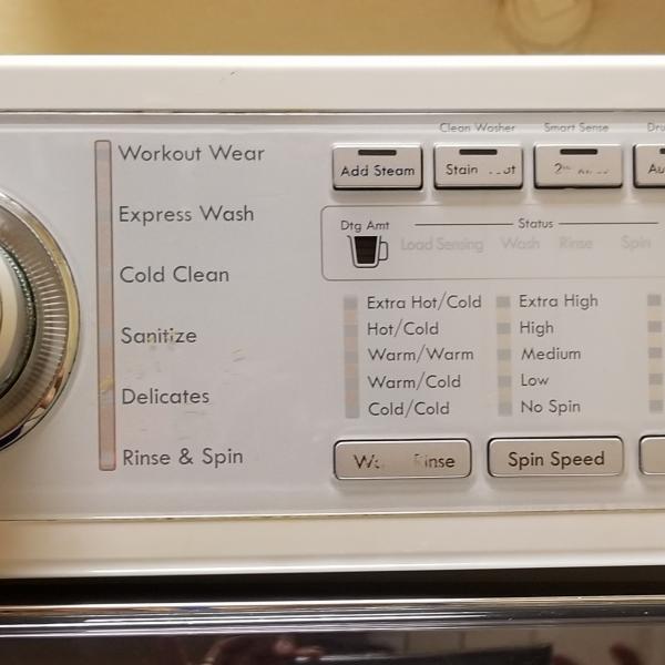 Photo of KENMORE ELITE STEAM WASHER AND  DRYER