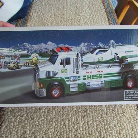 Photo of Hess 2014 50th Anniversary Hess Toy Truck and Space Cruiser 