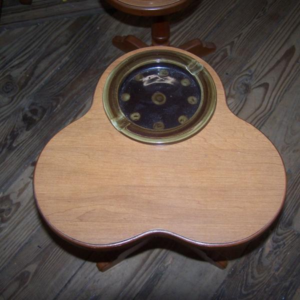 Photo of PAIR OF MID-CENTURY END TABLE/ASHTRAYS