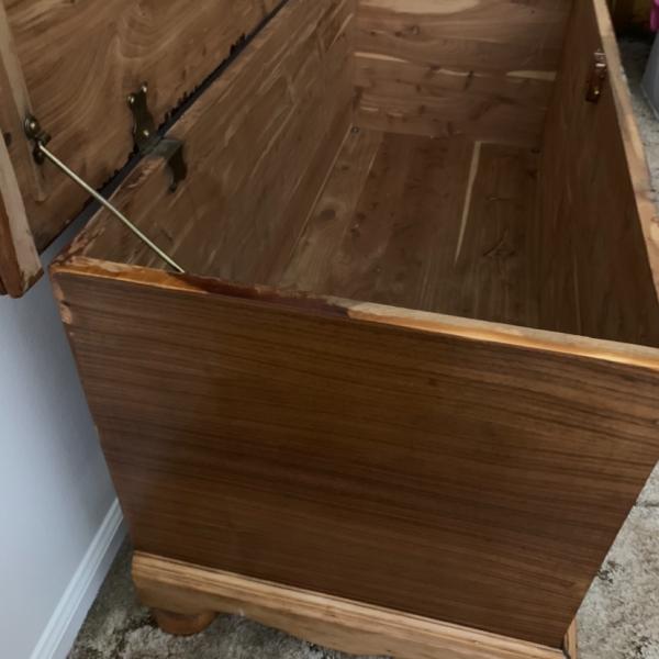 Photo of Cedar Chest Refinished