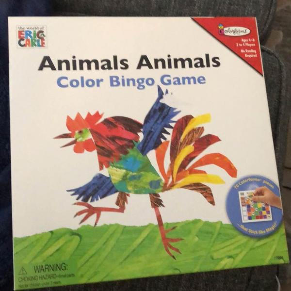 Photo of Animals Color Bingo