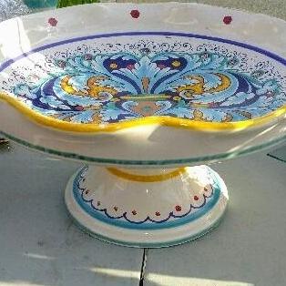 Photo of Decorative platter with beautiful details