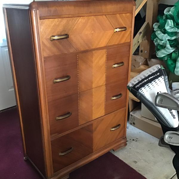 Photo of Vintage Waterfall chest of drawers