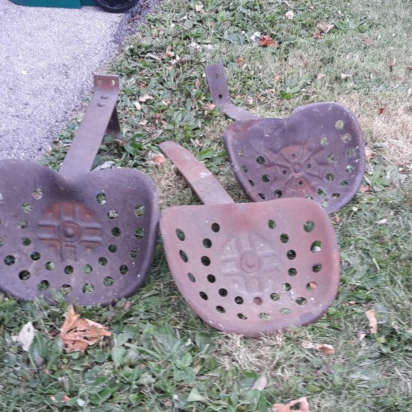 Photo of Antique tractor seats
