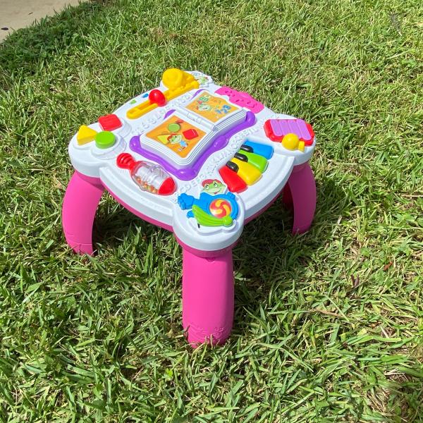 Photo of TODDLER ACTIVITY TABLE, BABY CLOTHES, DOLLS, TOYS, DVD'S, TENT