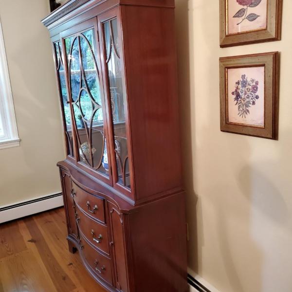 Photo of DINING ROOM TABLE & HUTCH
