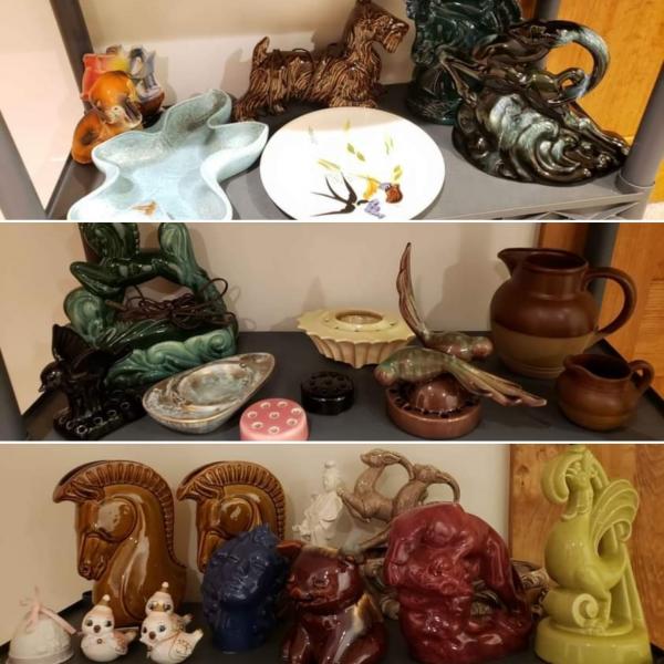 Photo of LOTS OF HAEGER POTTERY for sale and other pottery