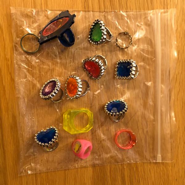 Photo of Assorted color rings