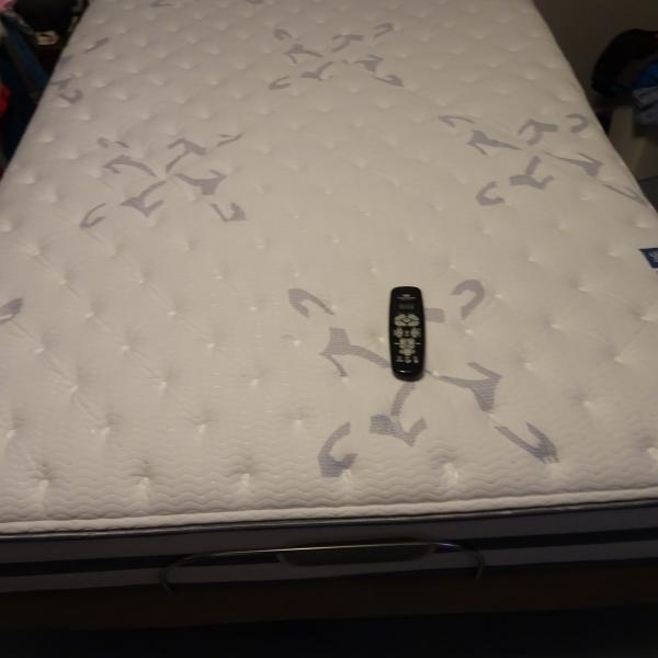 Photo of Adjustable Full Base w/mattress- excellent shape!