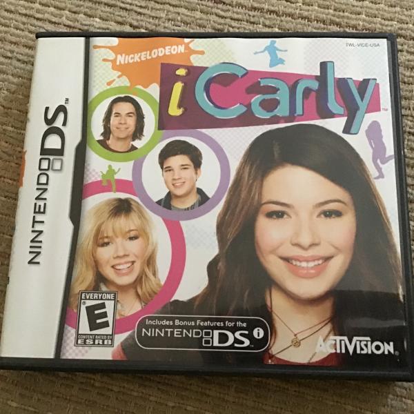 Photo of iCarly Nintendo DS game