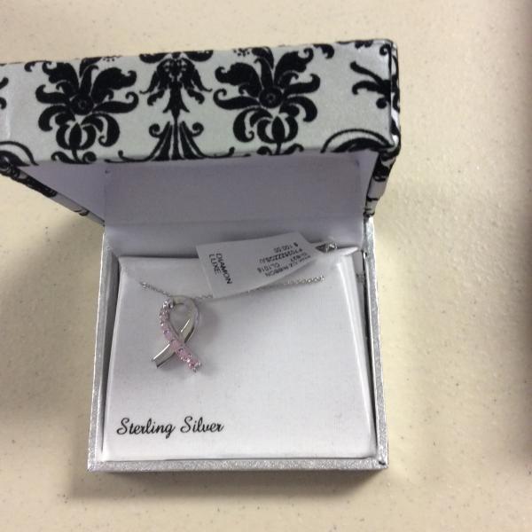 Photo of Breast Cancer necklace 