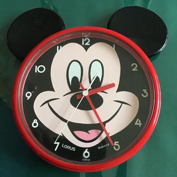 Photo of Mickey Mouse clock