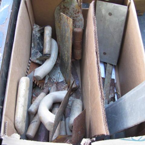 Photo of MASONARY TOOLS Make an Offer.  HAVE 2 BOXES