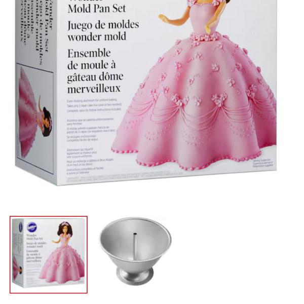 Photo of  doll cake mold