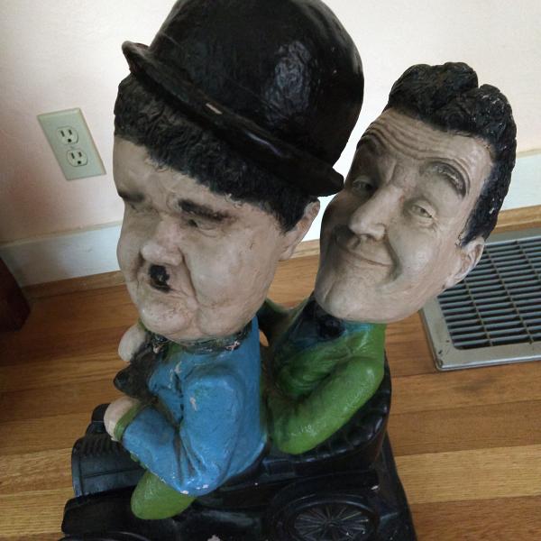 Photo of Laurel & Hardy vintage collectable statue