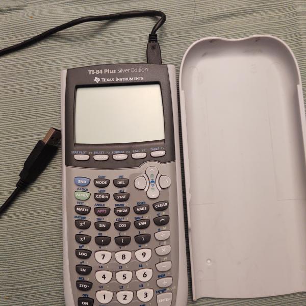 Photo of TI graphing calculator