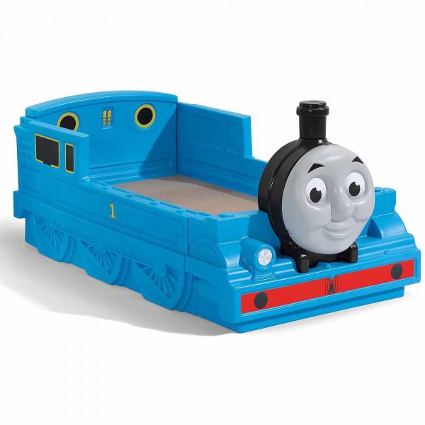 Photo of Thomas the Tank Engine Plastic Toddler Bed, Blue - $70 (Highlands Ranch)