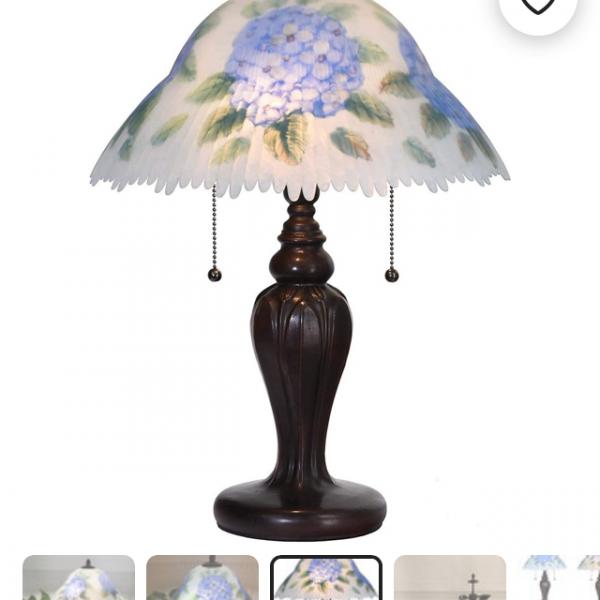 Photo of Beautiful Tiffany style lamp