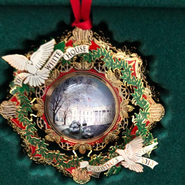 Photo of White House Christmas Ornaments, from 2009 - 2013
