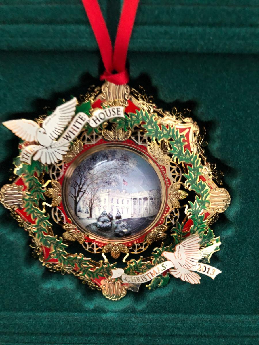 White House Christmas Ornaments, from 2009 - 2013 | snaplist