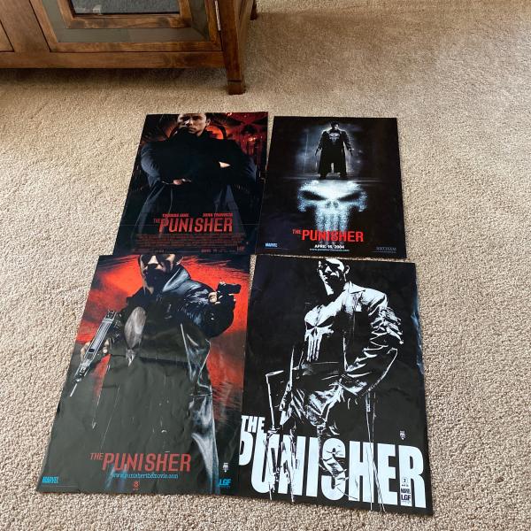 Photo of 4 (2004) The Punisher movie Posters 