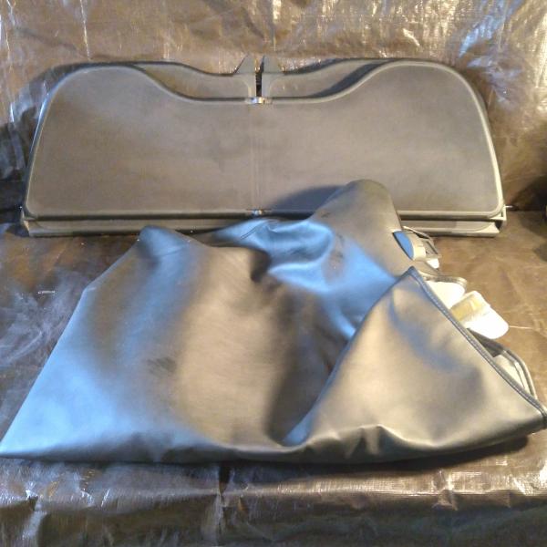 Photo of NEW Black Leather Convertible Top Cover for Volkswagon Beetle 