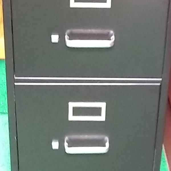 Photo of File Cabinet - black, 2 drawer