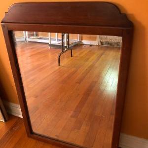 Photo of vintage dresser or wall  mirror