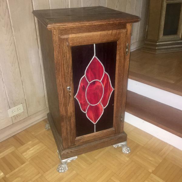 Photo of Leaded Glass Cabinet