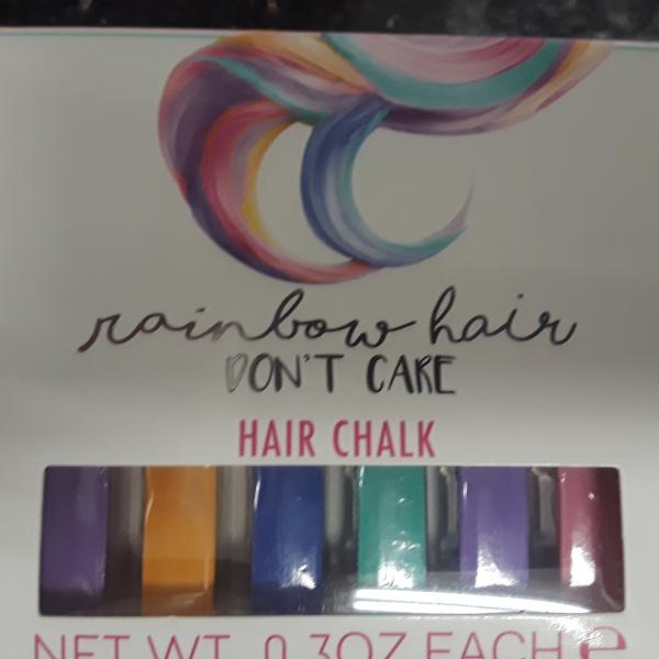 Photo of Rainbow Hair Chalk