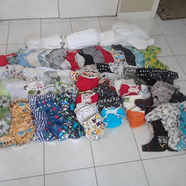 Photo of Over 50 cloth diapers