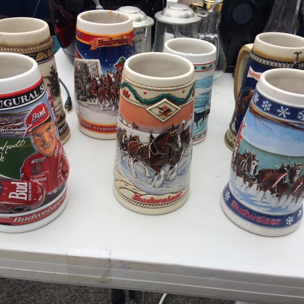Photo of Budweiser mugs
