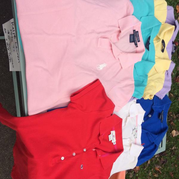 Photo of Vineyard vines and RL Polo Ts.  Sm an7 in all, price firm d xxls ,