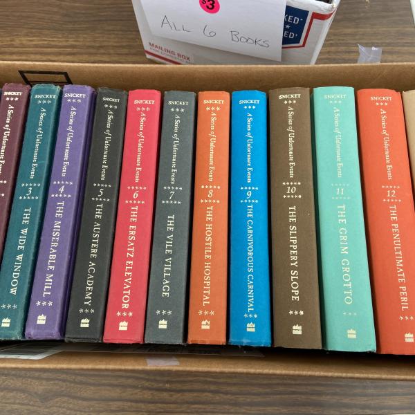 Photo of Lemony Snicket Books Complete 1-13