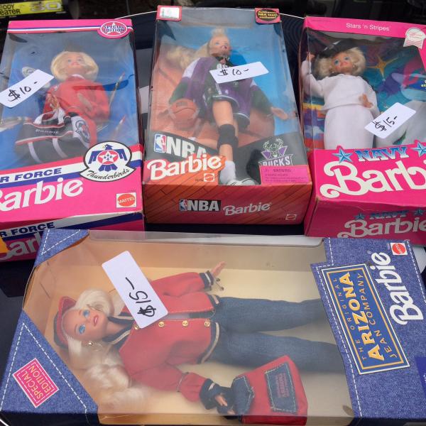 Photo of Barbie collectibles 