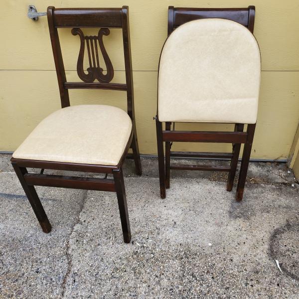 Photo of Vintage Pair of Folding Chairs musical theme