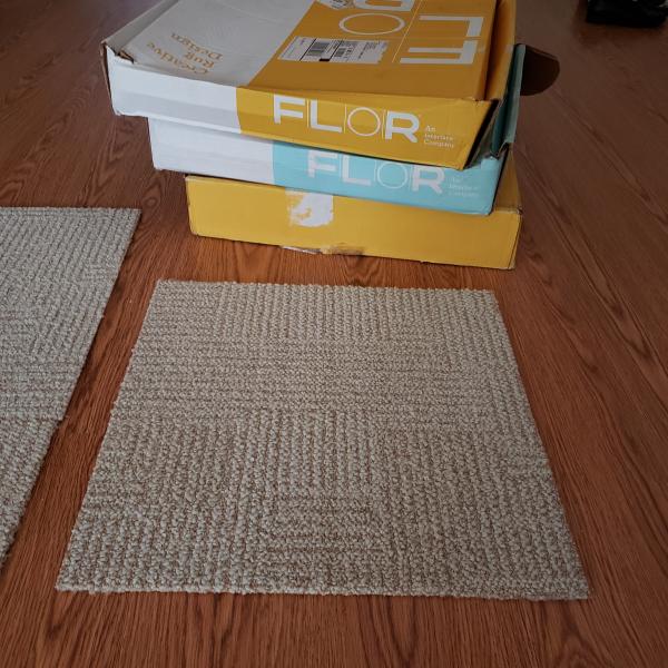 Photo of FLOR carpet tiles