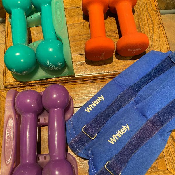 Photo of Dumbbells and wrist weights