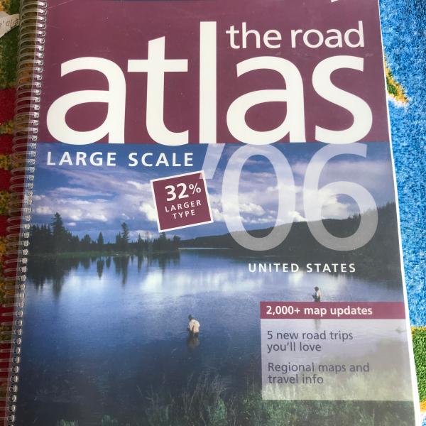 Photo of Large Rand McNally Road Atlas - $18.00