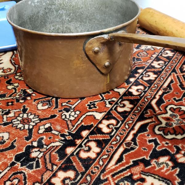 Photo of Antique Copper hanging pot
