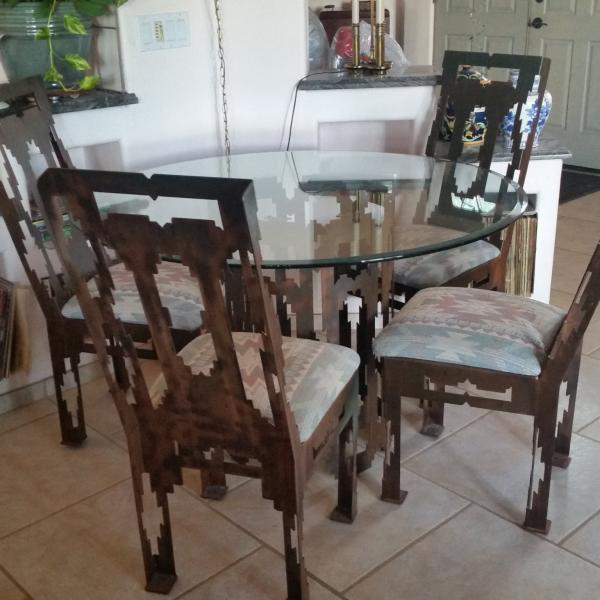 Photo of Southwest table & 4 chairs