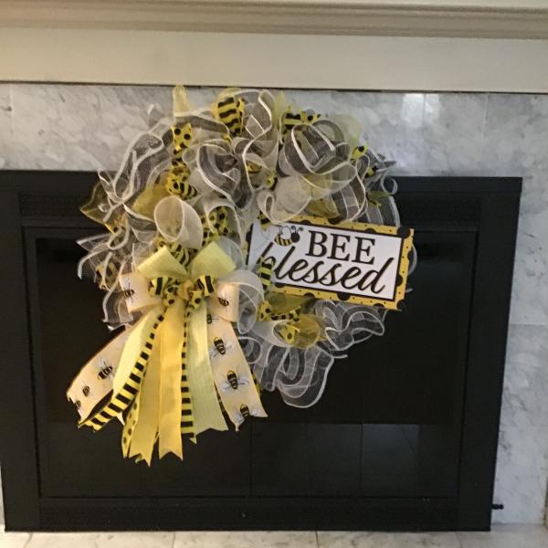 Photo of Bee Blessed Wreath 