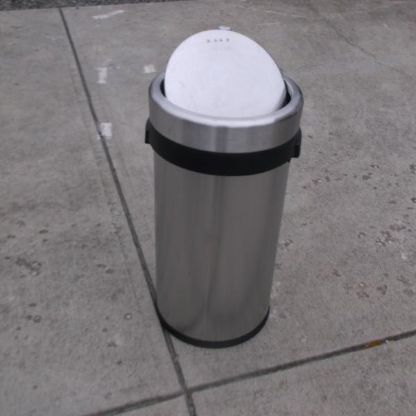 Photo of Stainless Steel  trashcan