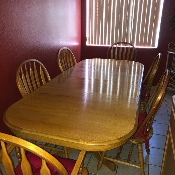 Photo of 9 Piece Dining Table w Chairs