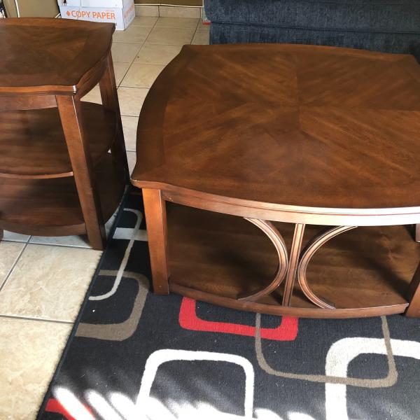 Photo of Coffee Table and End Table