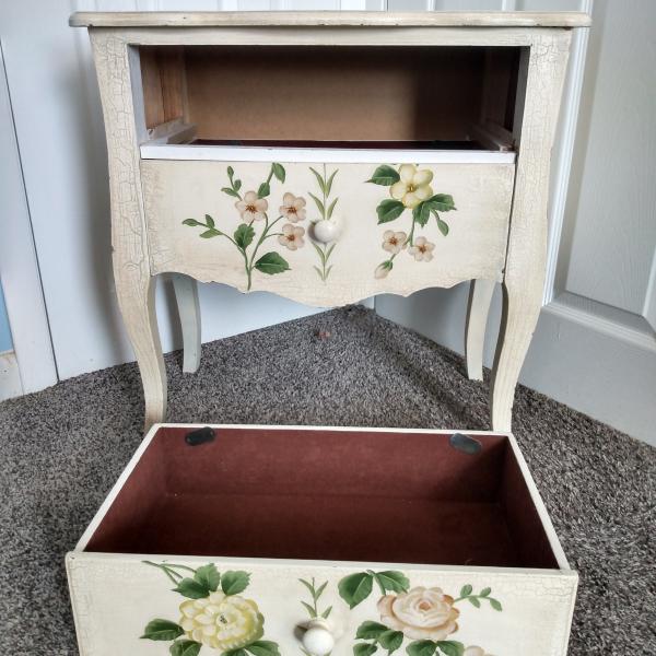 Photo of Vintage hand painted drawer